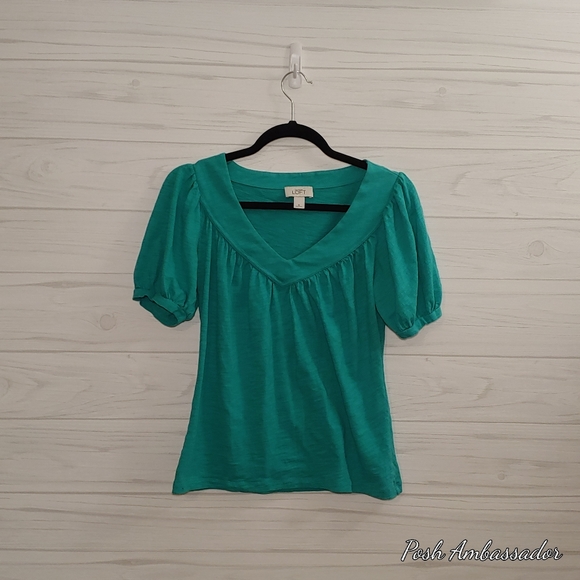 🦋3/$20🦋 LOFT by Ann Taylor top - Picture 4 of 6